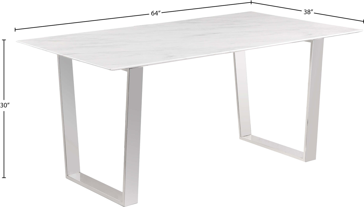 caleb white dining table t