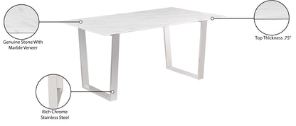 Caleb White Dining Table T