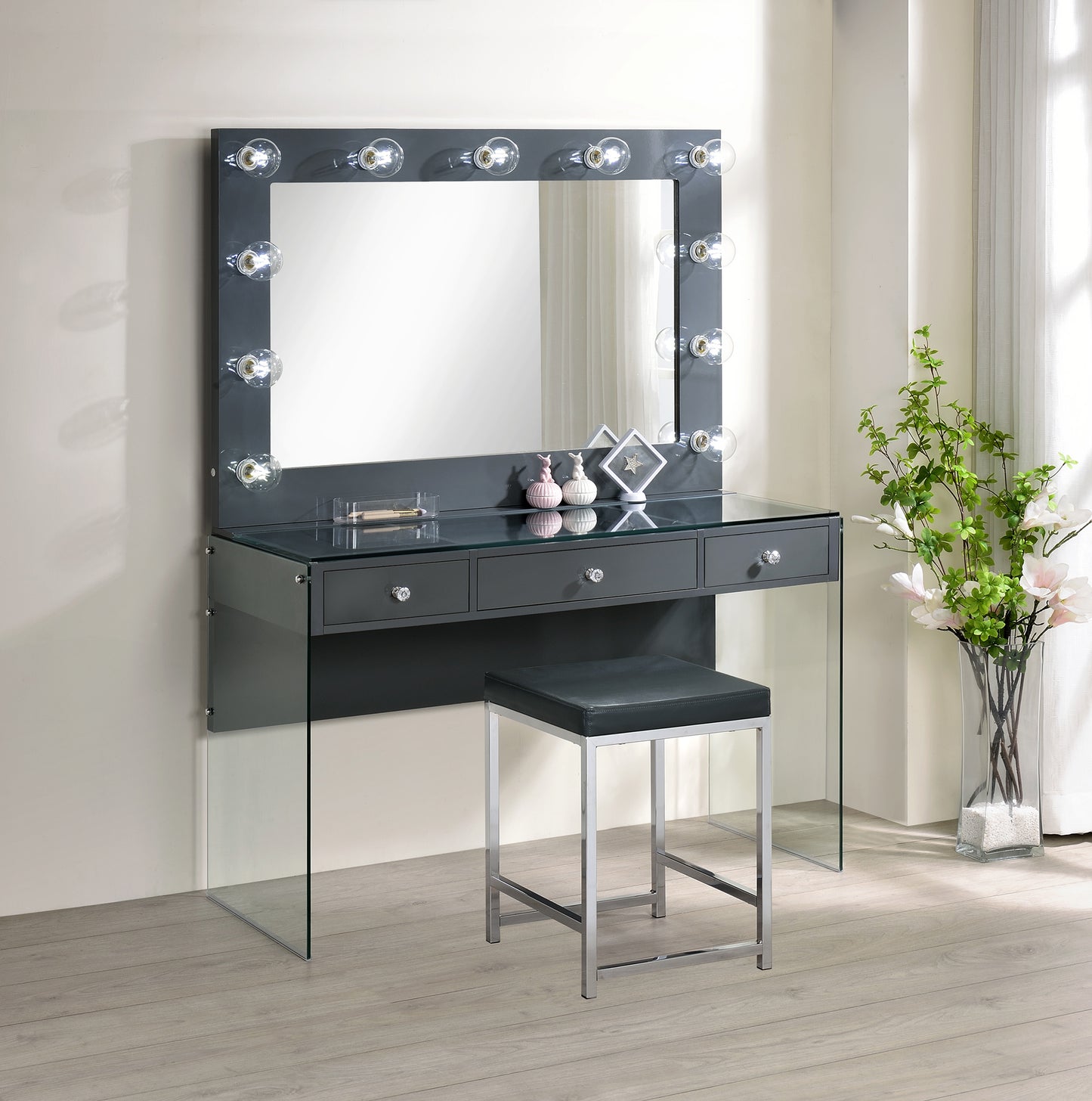 vanity table & mirror