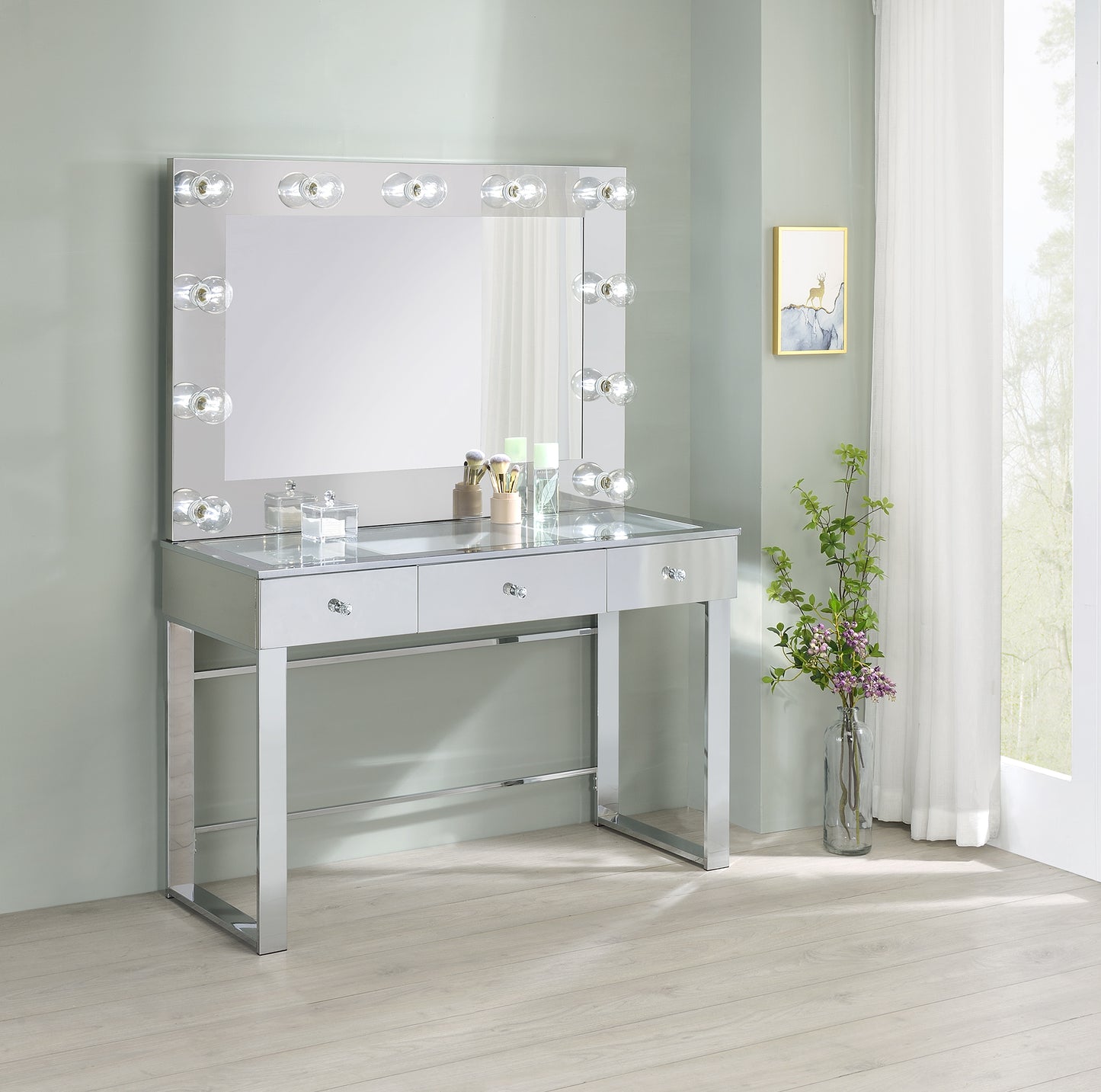 vanity table & mirror