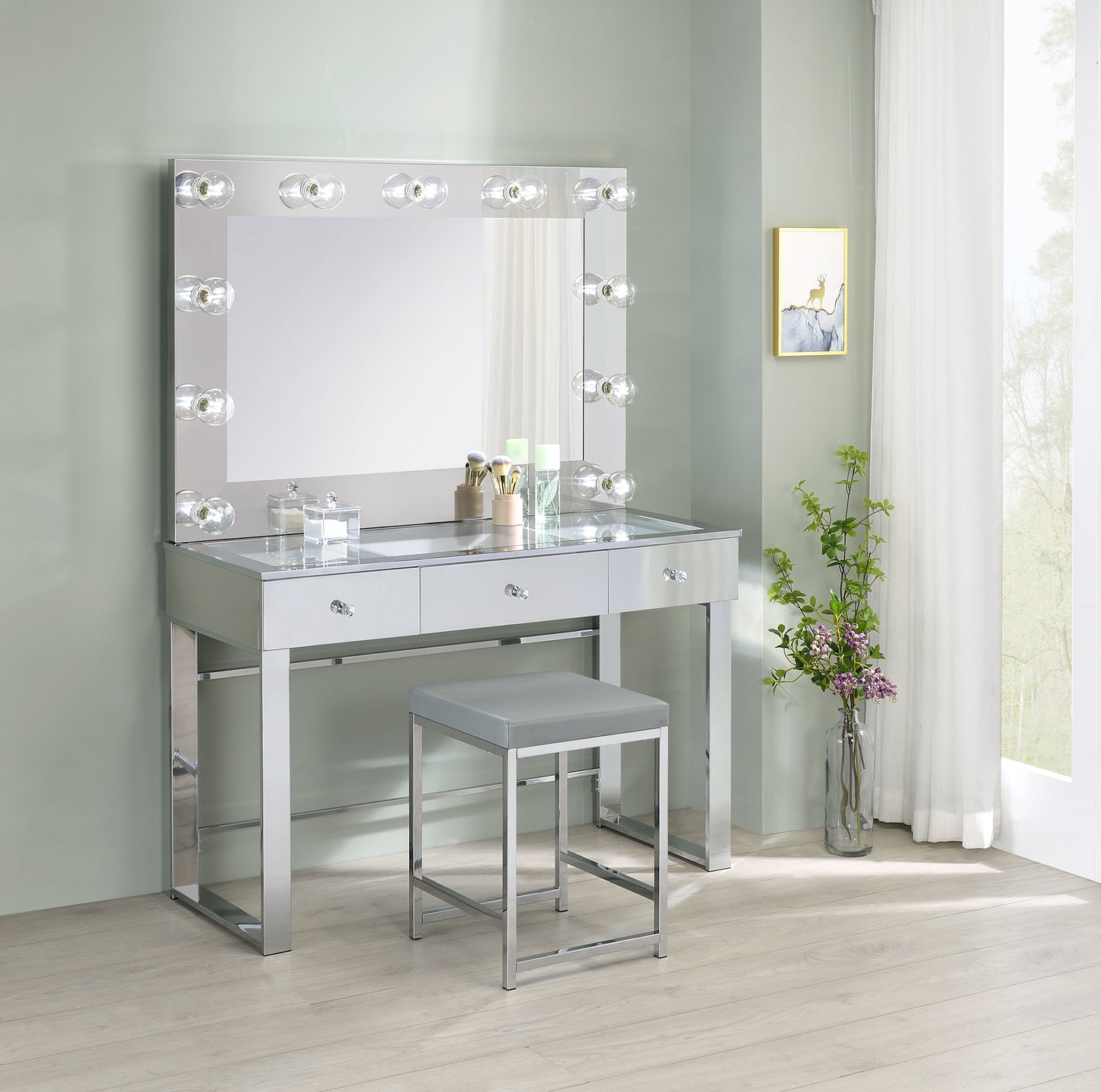 vanity table & mirror