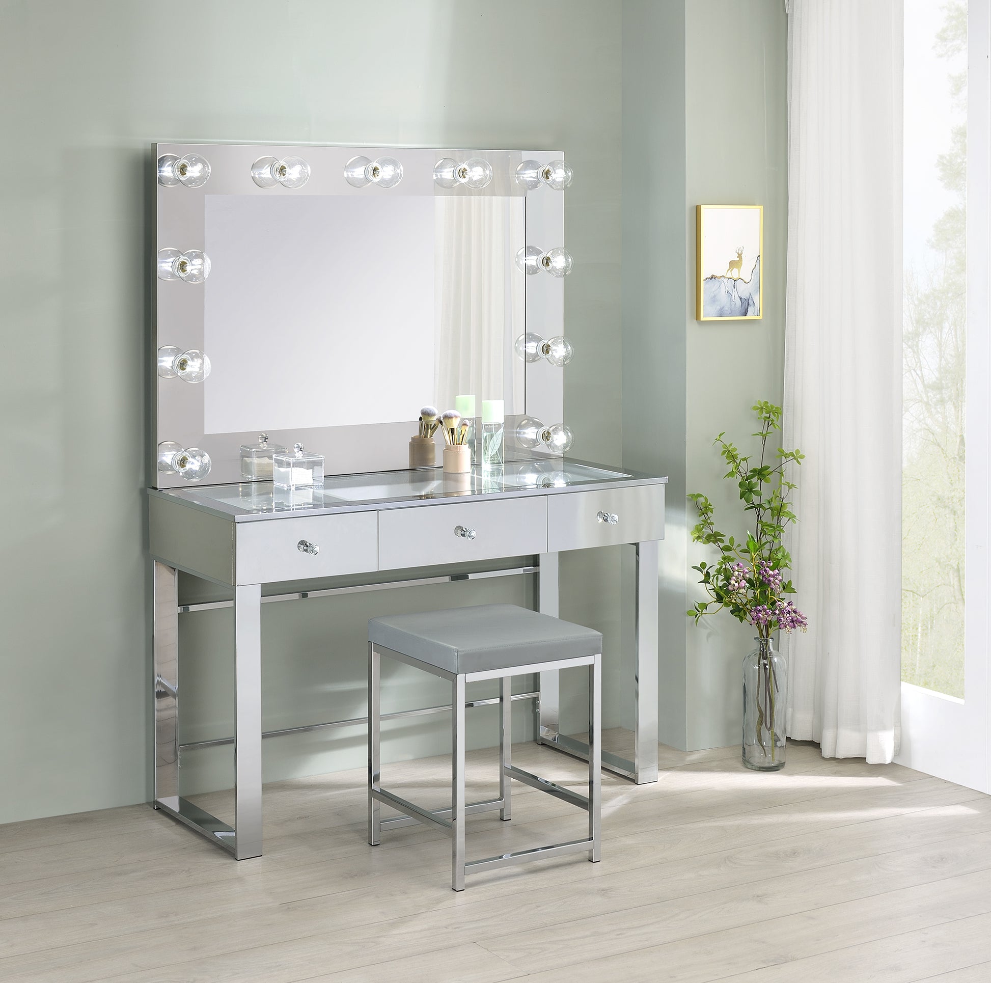 Vanity Table & Mirror