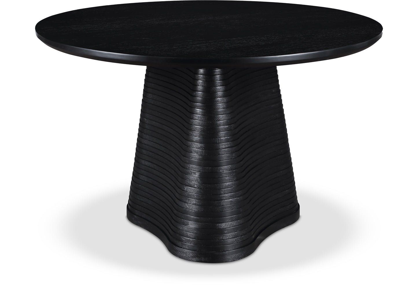 marbella black dining table