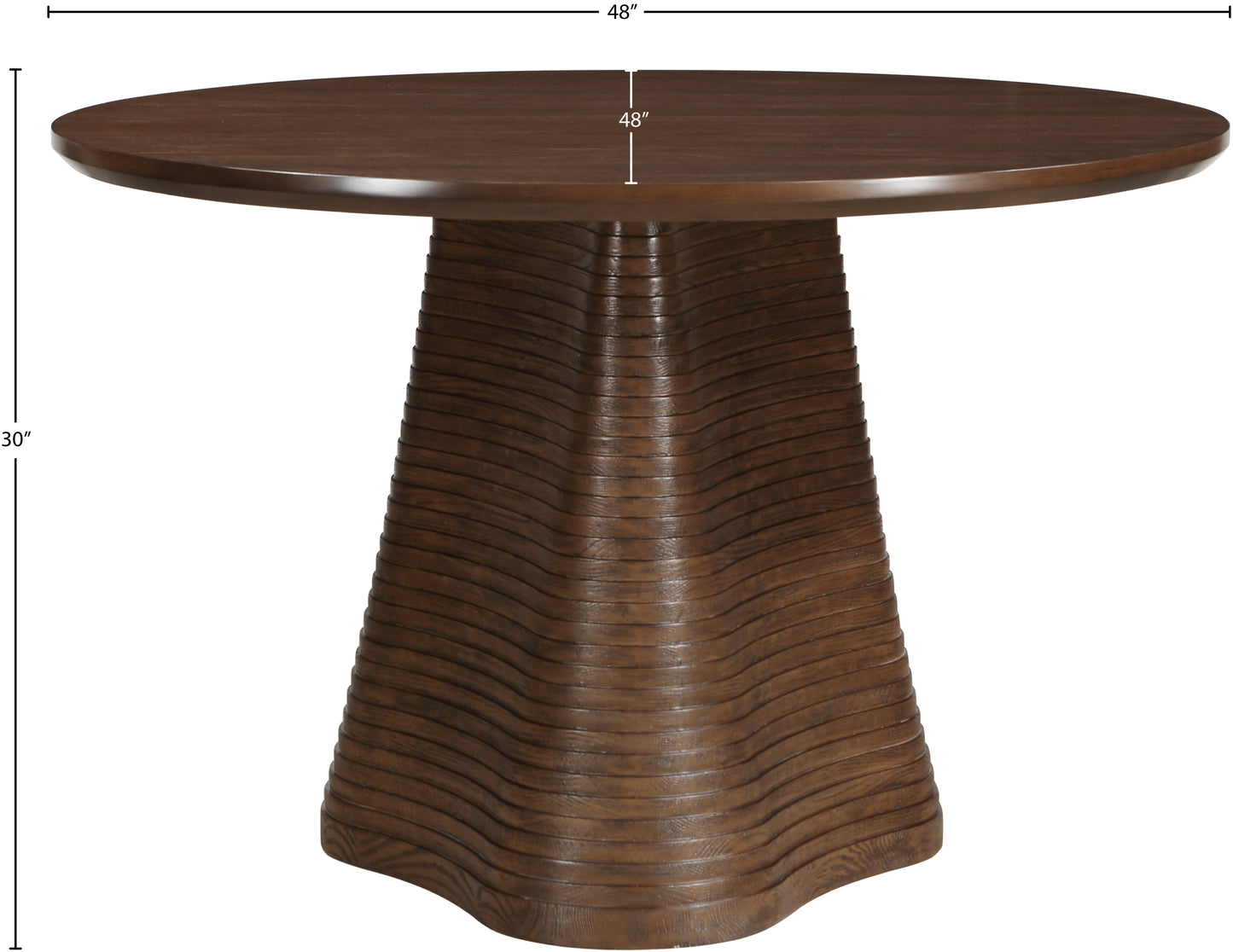 marbella brown dining table