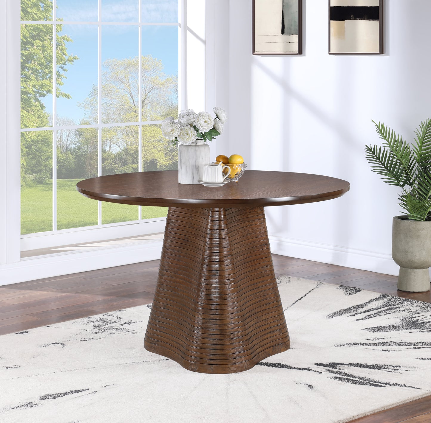 marbella brown dining table