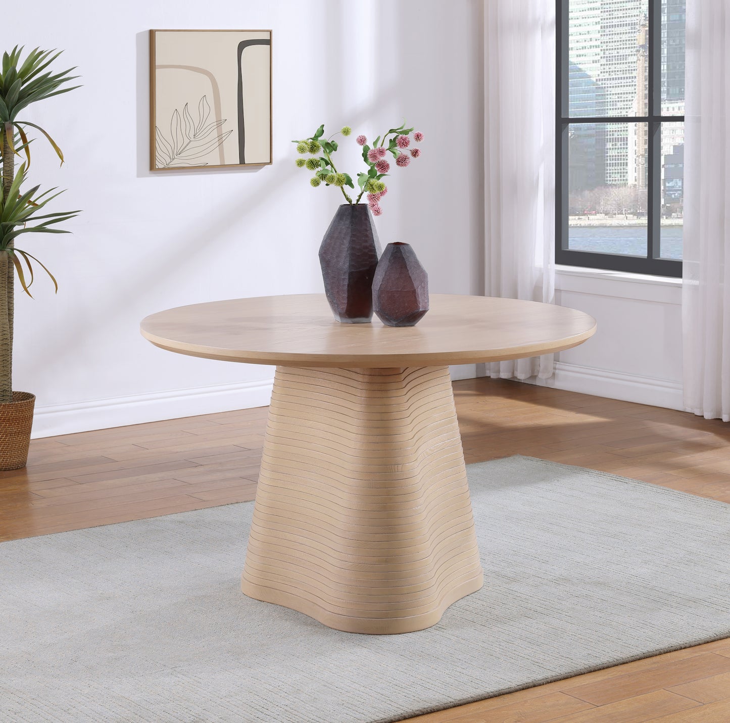 marbella natural dining table