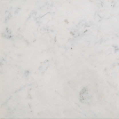 Kenzo Marble Top C-Shape Sofa Side Table GunmetalGunmetal