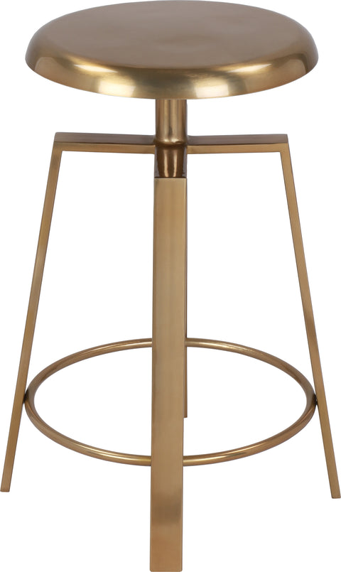 Palladium Gold Iron Counter/Bar Stool Gold