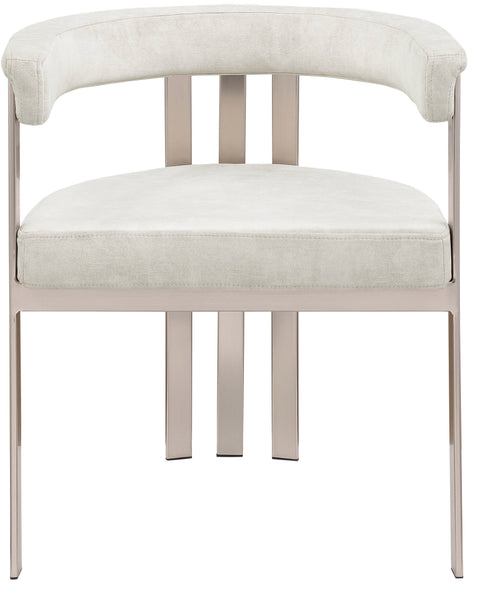 Elijah Stone Velvet Dining Chair C