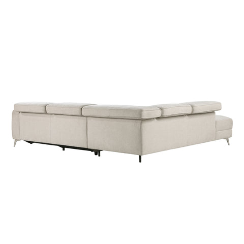Eunice (2)2-Piece Power Reclining Sectional with Left Chaise