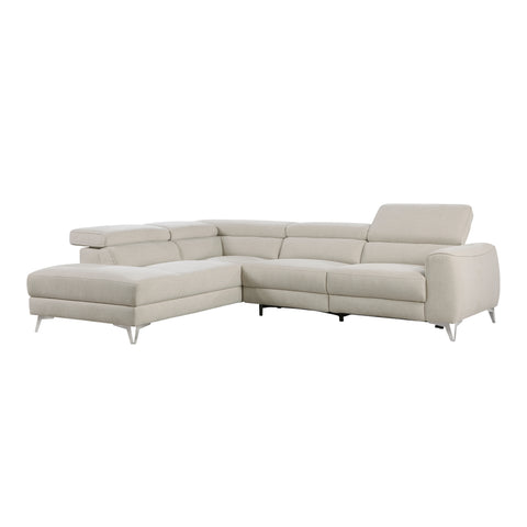 Eunice (2)2-Piece Power Reclining Sectional with Left Chaise