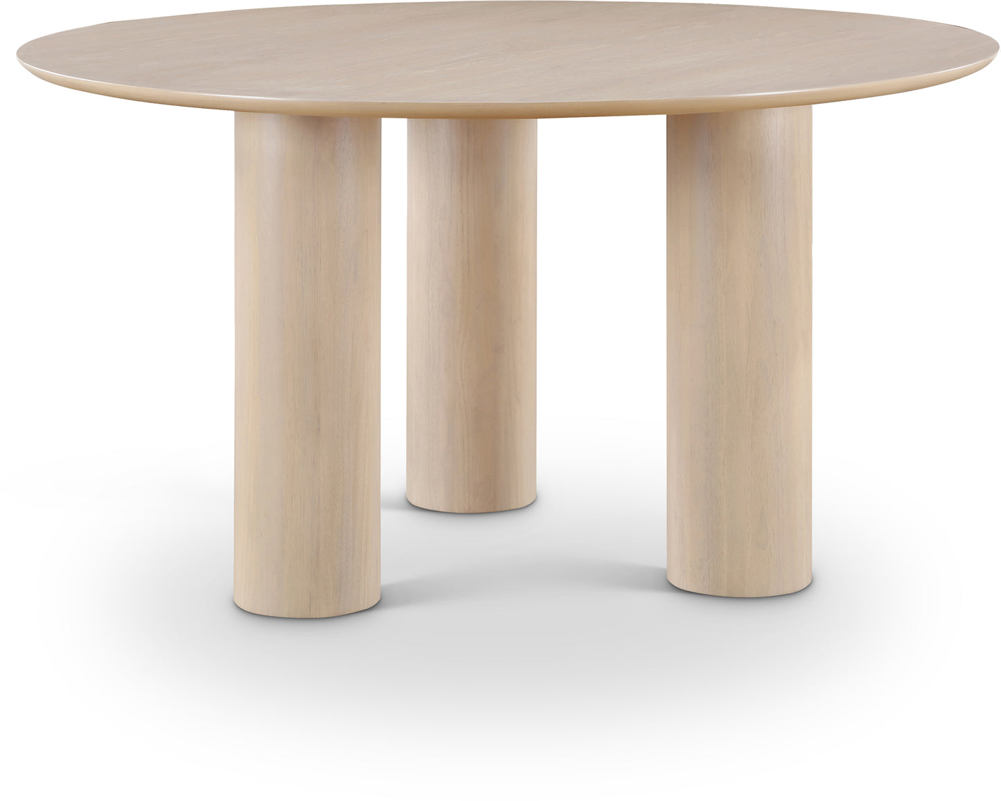 parker natural dining table