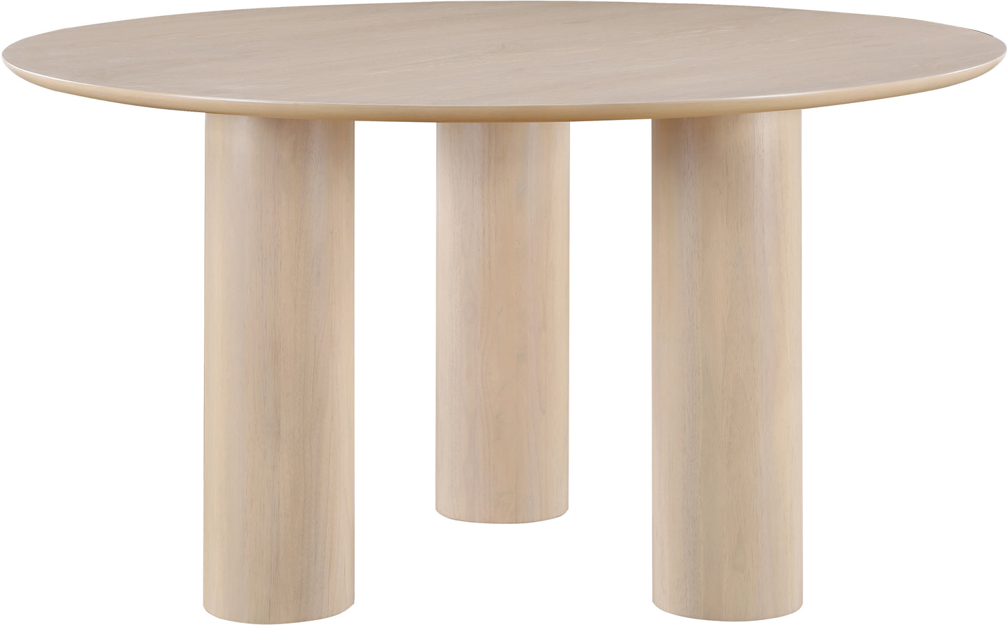 parker natural dining table