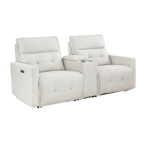 Cotterill (3)Power Double Reclining Love Seat with Center Console and Power Headrests