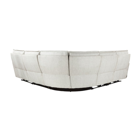 Cotterill (5)5-Piece Modular Power Reclining Sectional with Power Headrests