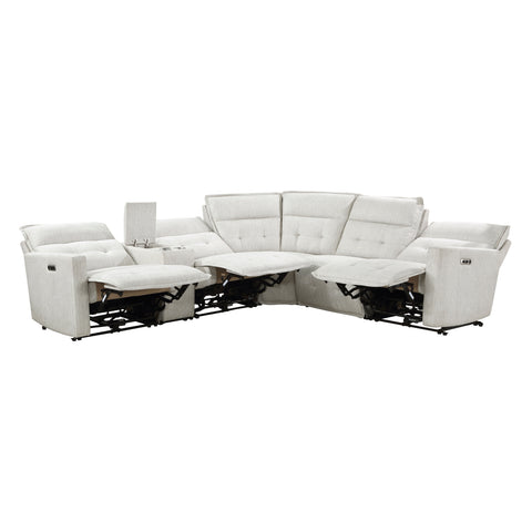 Cotterill (6)6-Piece Modular Power Reclining Sectional with Power Headrests