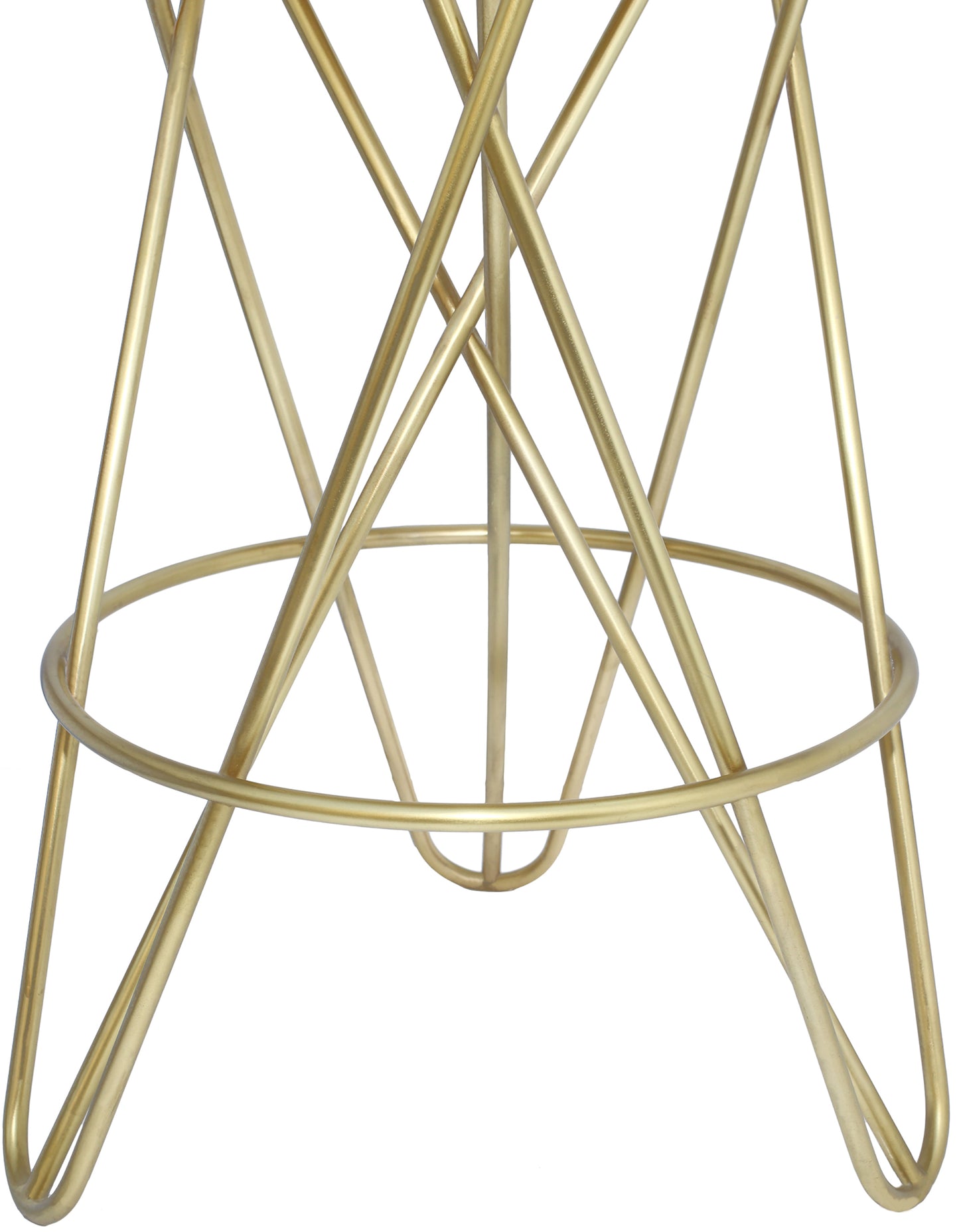 turin gold iron counter stool gold