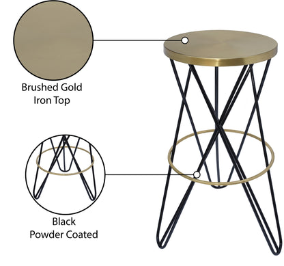 Mykonos Black Iron Bar Stool