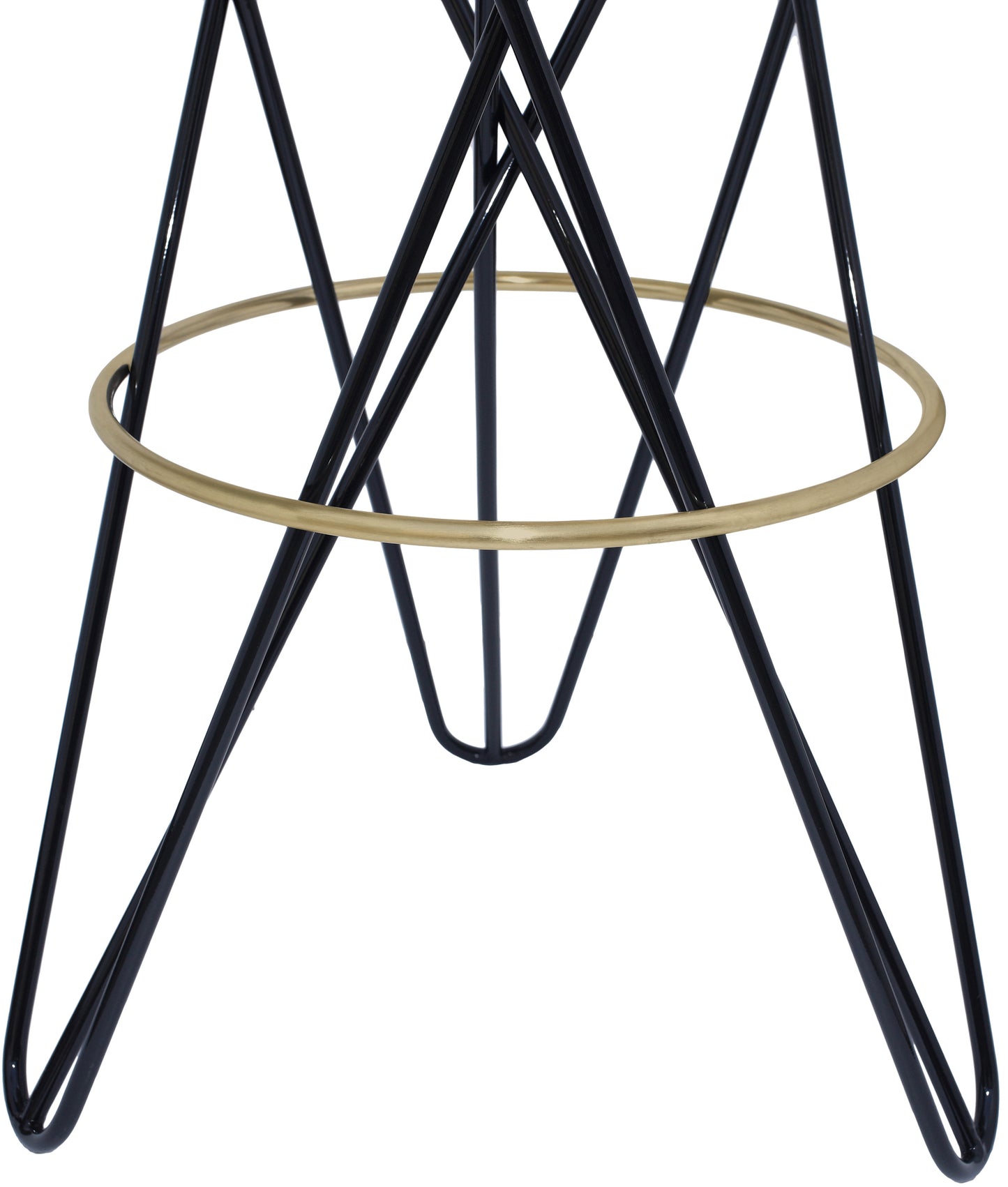 turin black iron bar stool black