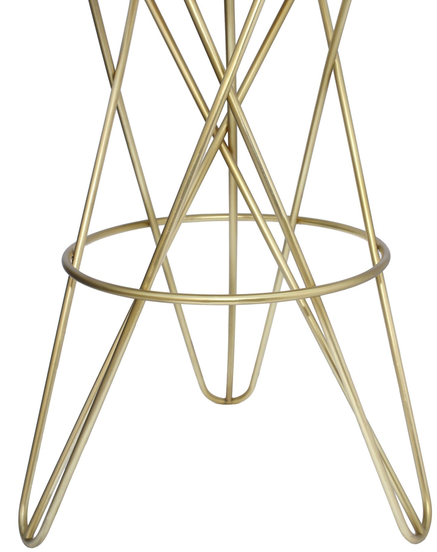 turin gold iron bar stool gold