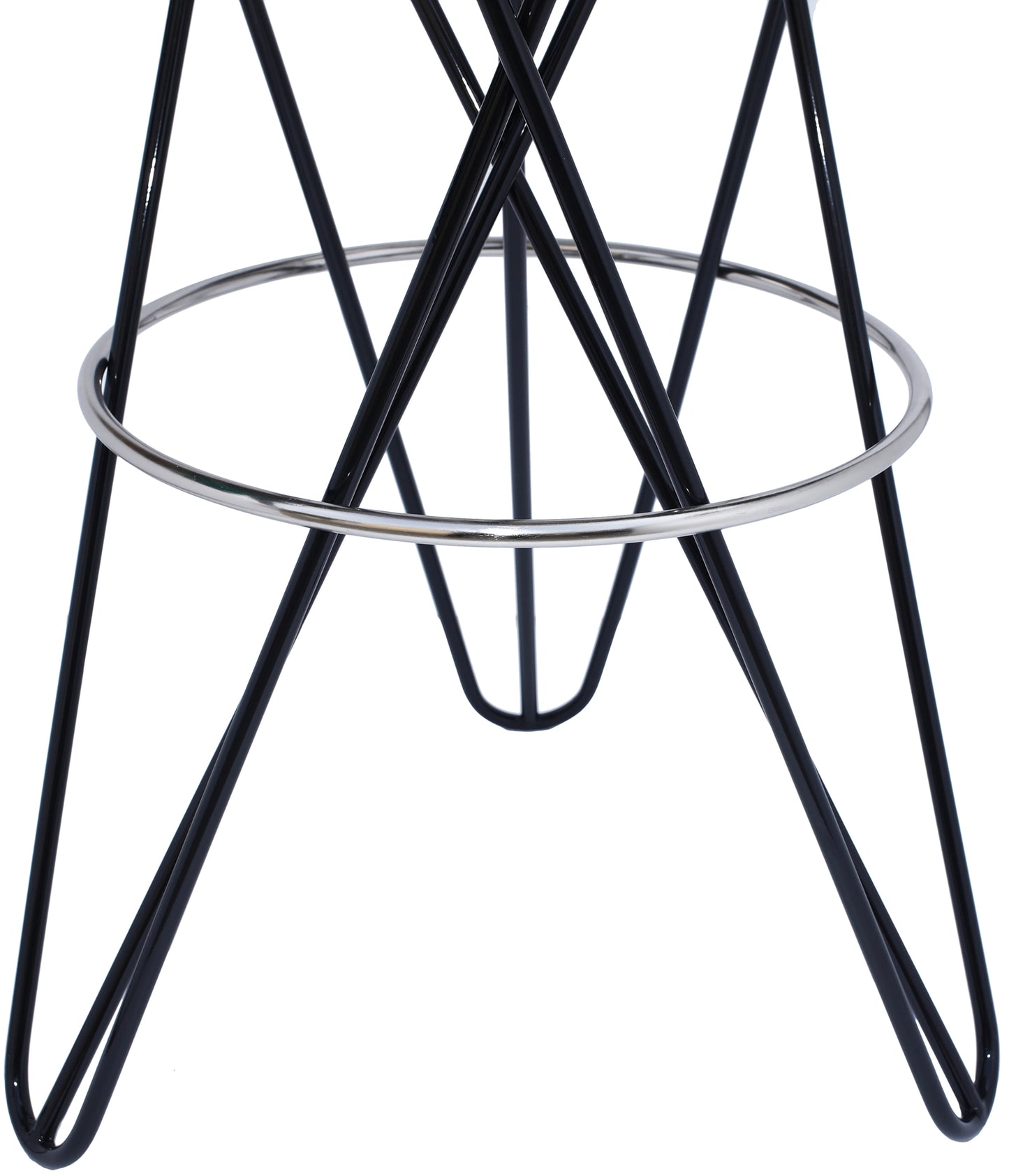 turin black iron bar stool black