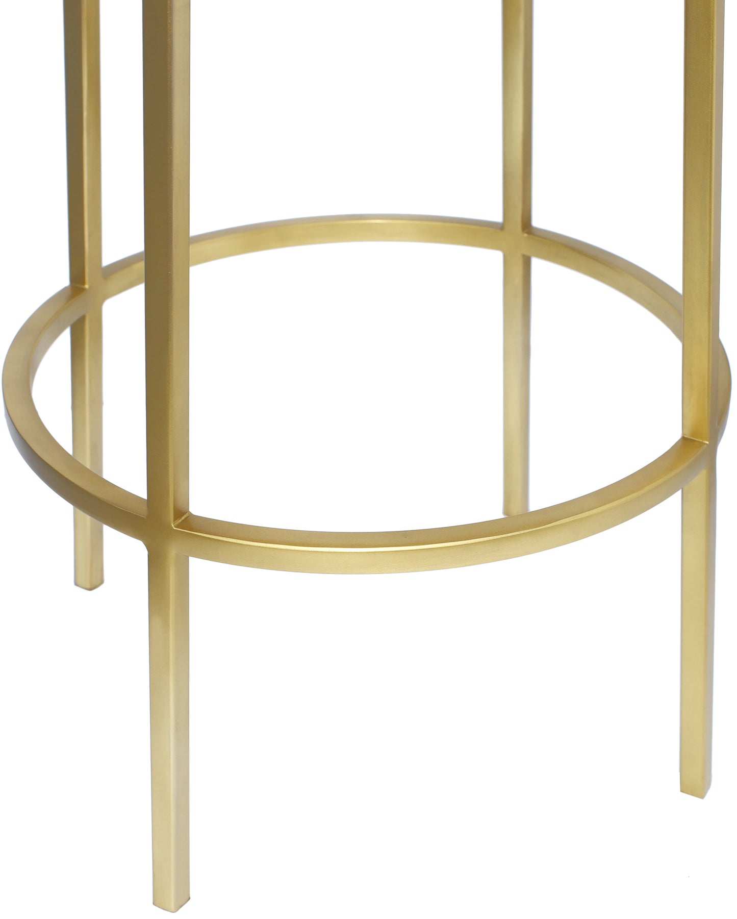 genoa gold iron counter stool gold