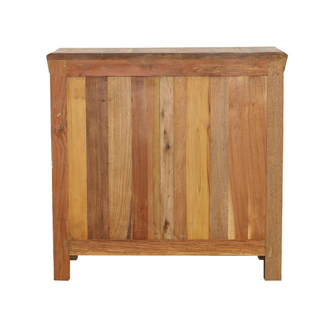 Fallon 4-drawer Solid Reclaimed Wood Accent Cabinet BrownReclaimed Wood