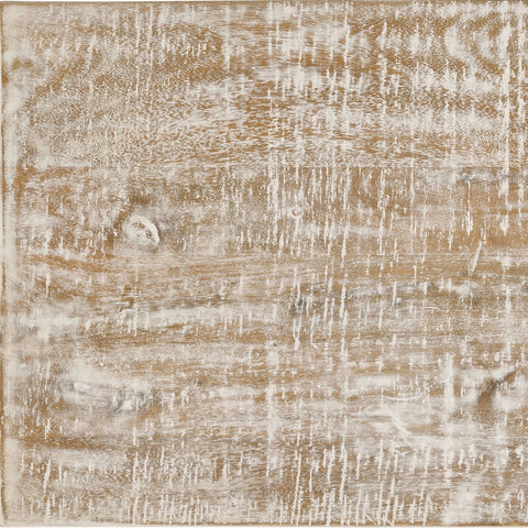 Toohey 3-drawer Wood Mandala Cabinet Distressed WhiteDistressed White