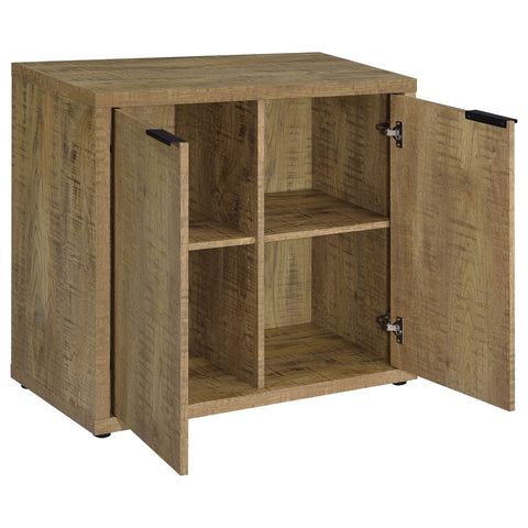 Greenfield 2-door Engineered Wood Accent Cabinet Mango BrownMango