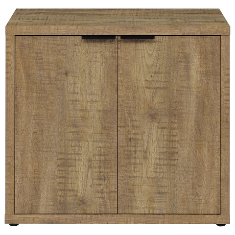 Greenfield 2-door Engineered Wood Accent Cabinet Mango BrownMango