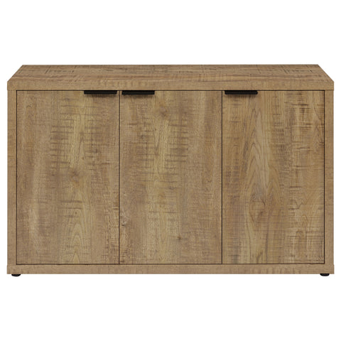 Greenfield 3-door Engineered Wood Accent Cabinet Mango BrownMango
