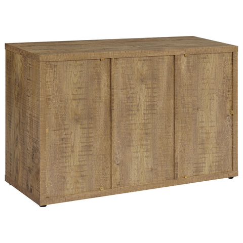 Greenfield 3-door Engineered Wood Accent Cabinet Mango BrownMango