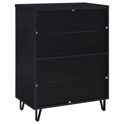 Eulaina 2-door Entryway Shoe Storage Cabinets Black