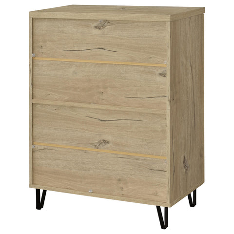 Eulaina 2-door Entryway Shoe Storage Cabinets White Oak
