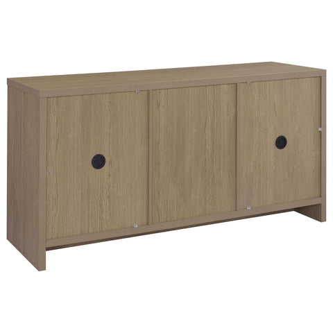 Middleton 3-drawer Accent Storage Cabinet Console Latte