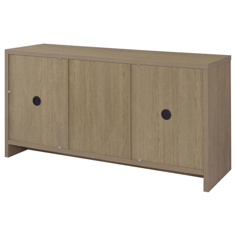 Middleton 3-drawer Accent Storage Cabinet Console Latte
