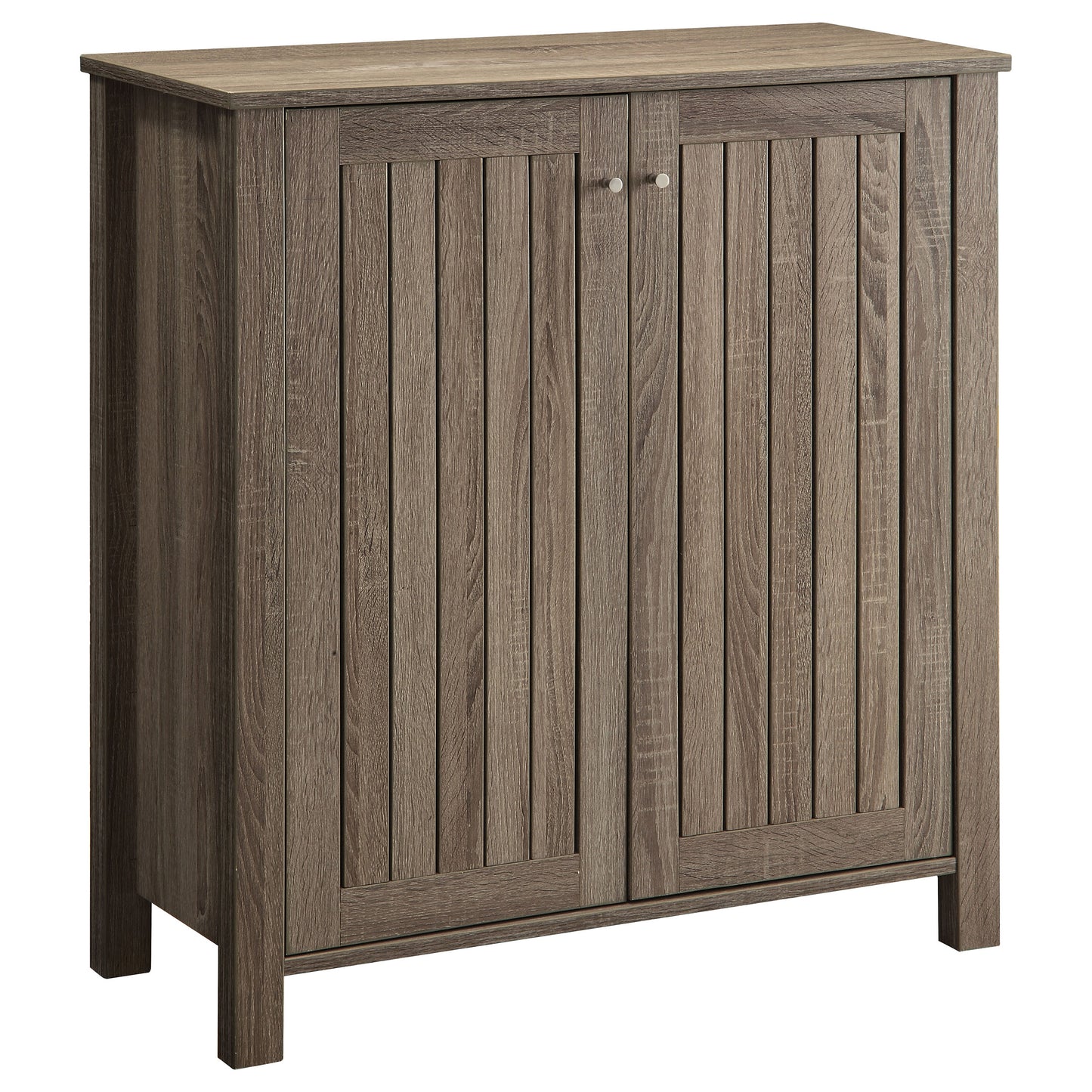 zaria 4-shelf engineered wood shoe cabinet dark taupedark taupe