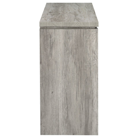 Camila 2-door Engineered Wood Accent Cabinet Grey DriftwoodGrey Driftwood