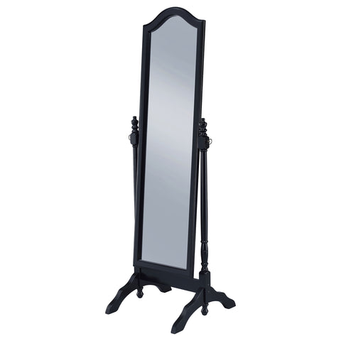 Bradbury Wood Adjustable Full Length Cheval Mirror BlackBlack