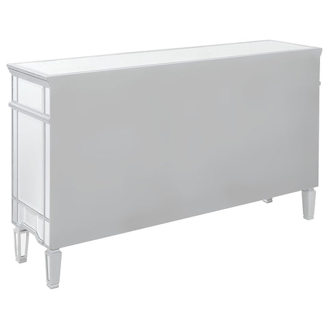 Zola 5-drawer Mirrored Storage Accent Cabinet SilverMirror