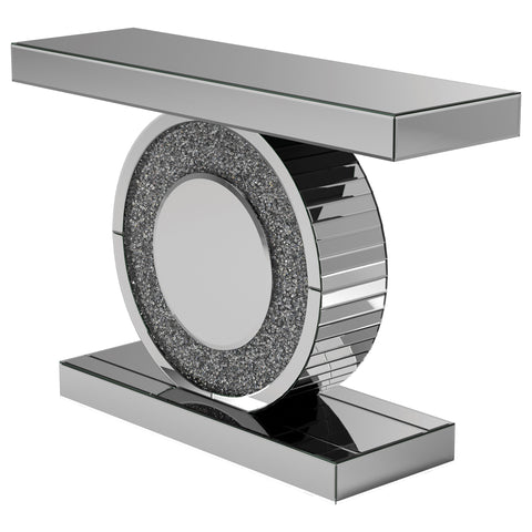 Lainey Mirrored Entryway Sofa Console Table SilverMirror