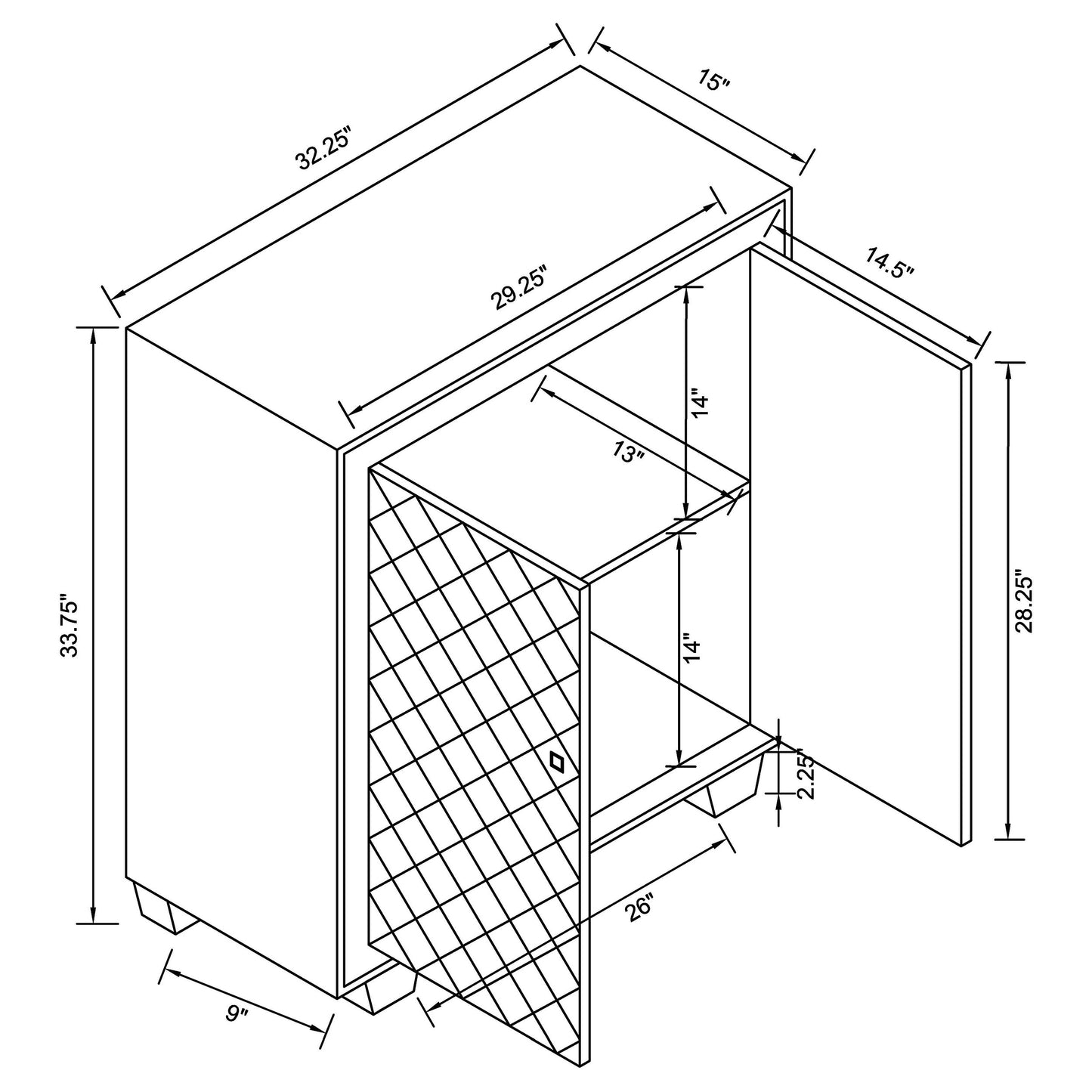 accent cabinet