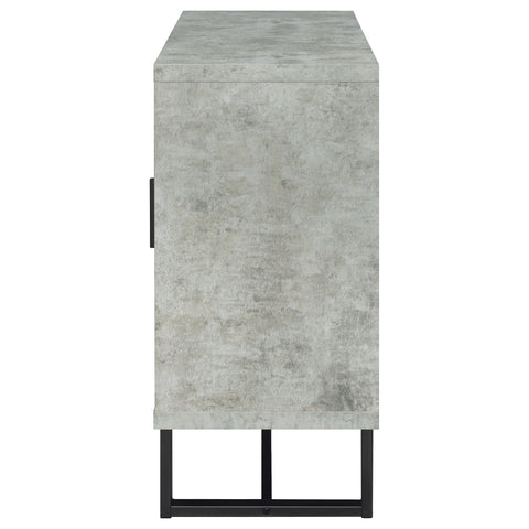 Eason 3-drawer Engineered Wood Cabinet Weathered OakWeathered Oak