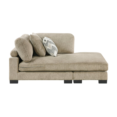Bennington (5)5-Piece Modular Sectional with Chaise and Ottoman