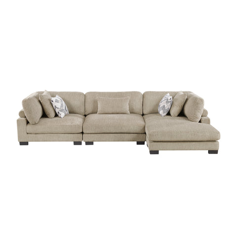 Bennington (3)3-Piece Modular Sectional with Chaise