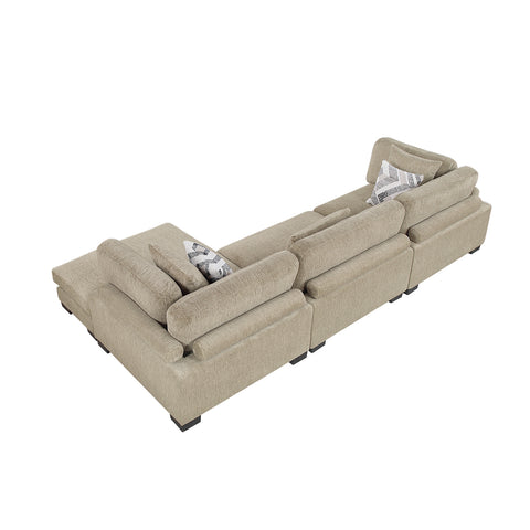 Bennington (3)3-Piece Modular Sectional with Chaise