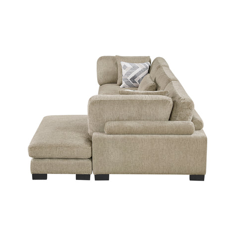 Bennington (3)3-Piece Modular Sectional with Chaise