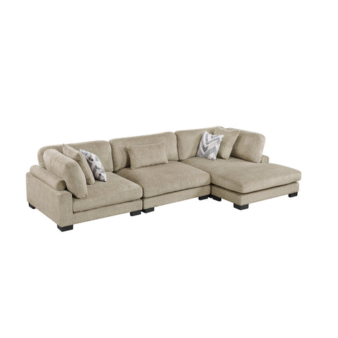 Bennington (3)3-Piece Modular Sectional with Chaise