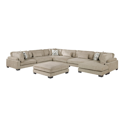 Bennington (7)7-Piece Modular Sectional with Ottoman