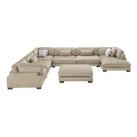 Bennington (7)7-Piece Modular Sectional with Ottoman